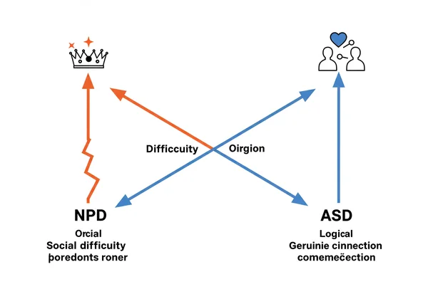 Two separate arrows showing different core motivations.